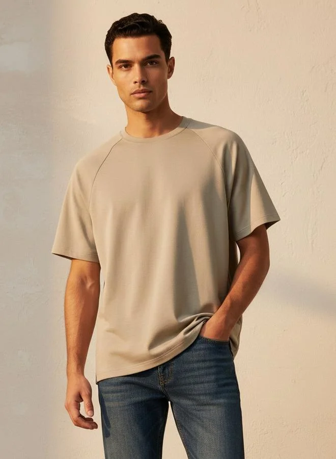 لاف بنجولين Love Pangolin 2 Way Stretch Oversized T shirt