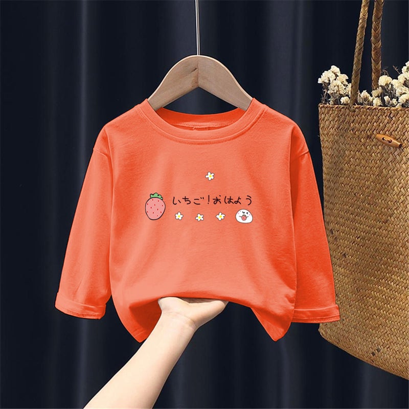 H2134# Boys And Girls Long Sleeve T-Shirt Children'S Clothes 100% Cotton New Autumn Coat Children'S Bottoming Shirt - Image 3