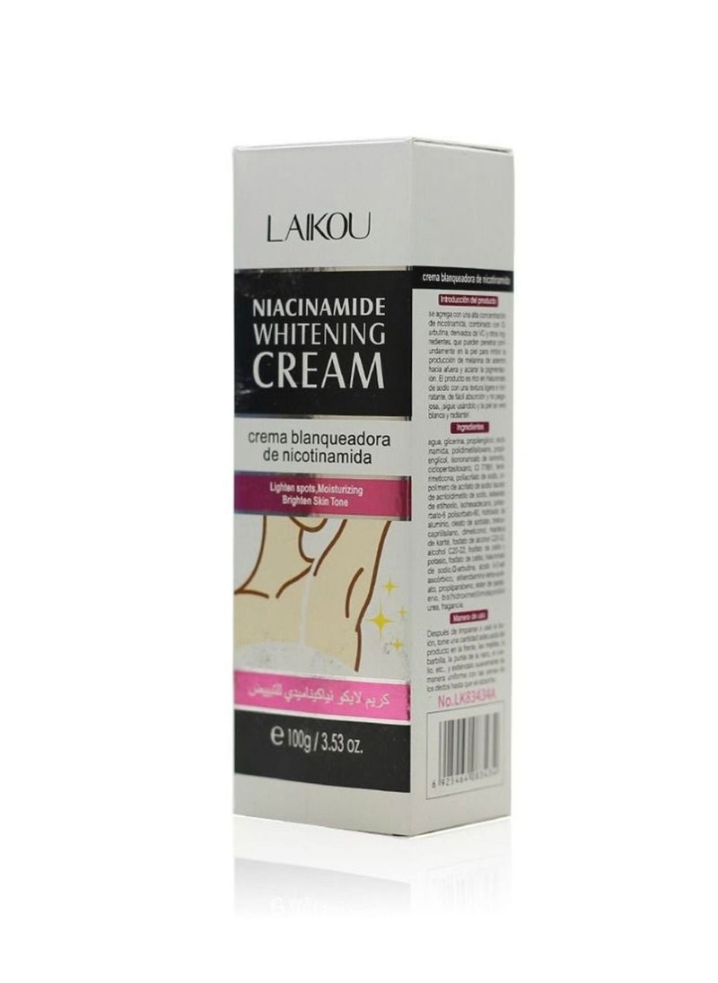 Laikou - Niaminamide whitening cream for sensitive areas - Image 1