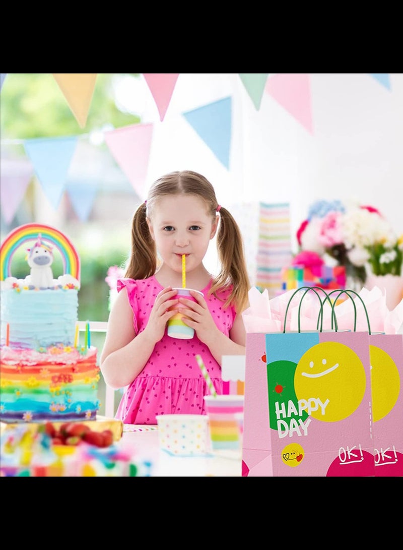 Generic 12 Pcs Thank You Gift Bags,Party Favour Bags,Candy and Toy Gift Bags (15cm X 8cm X 21cm)  - Image 3