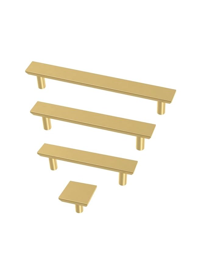 promass Bayview Simple Chamfered Pull, Cabinet Handles and Drawer Pulls for Kitchen Cabinets Dresser Drawers, 5-1/16 Inch (128mm), 10-Pack, P40846K-117-C, Hardware - Image 5