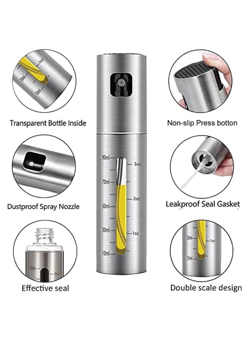 MERICKA - Oil Dispenser Olive Oil Sprayers Vinegar sprayer Oil Spray for Salad BBQ Kitchen Baking Roasting - Image 1