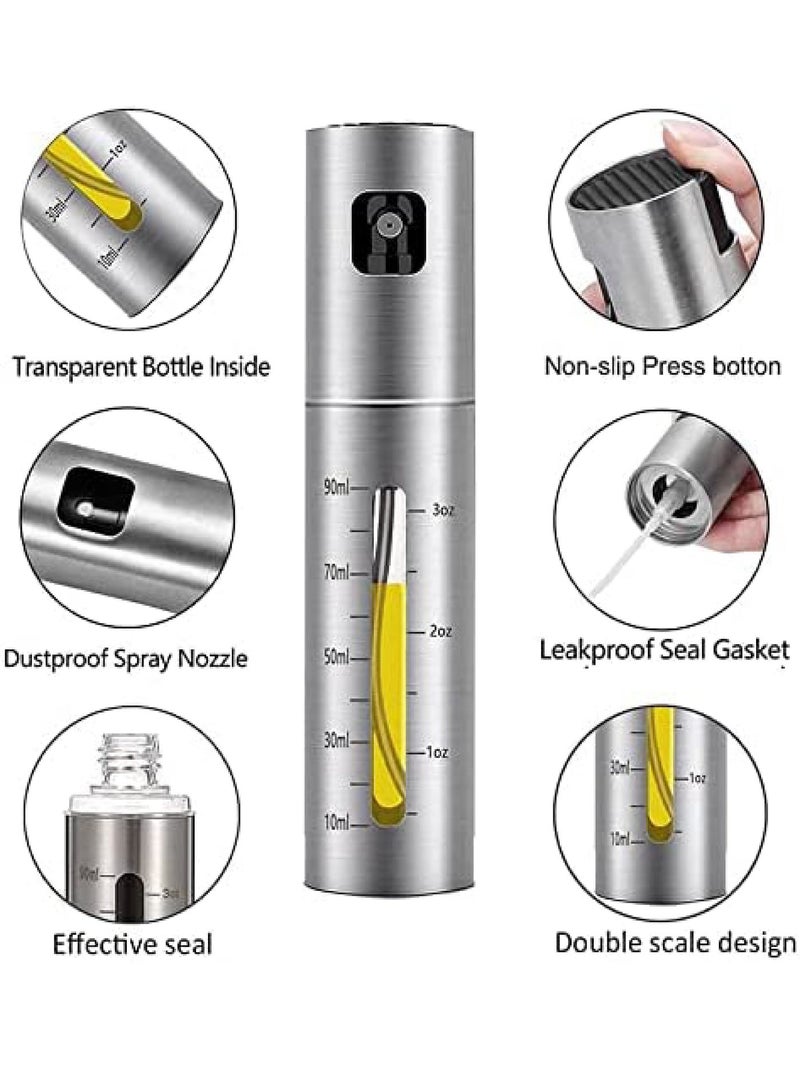 MERICKA Oil Dispenser Olive Oil Sprayers Vinegar sprayer Oil Spray for Salad BBQ Kitchen Baking Roasting - Image 5