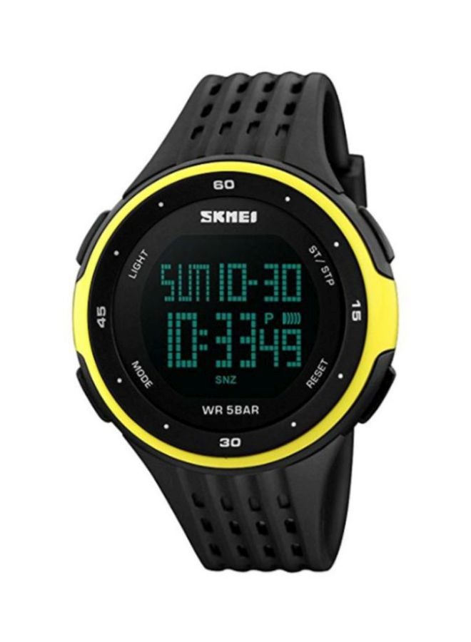 Men's Water Resistant Silicone Digital Watch Nn0006sk1219