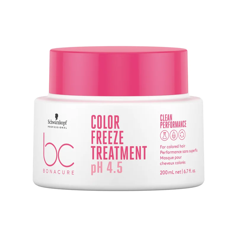 Schwarzkopf Professional Bonacure Color Freeze Treatment For Colored Hair - Vegan & Silicone Free - 200ml