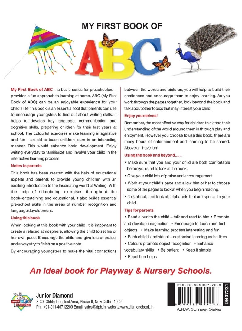 My First Book of ABC - Alphabet Learning, Preschool Activity Book for Brain Development, Phonics, and Early Communication Skills - Image 5