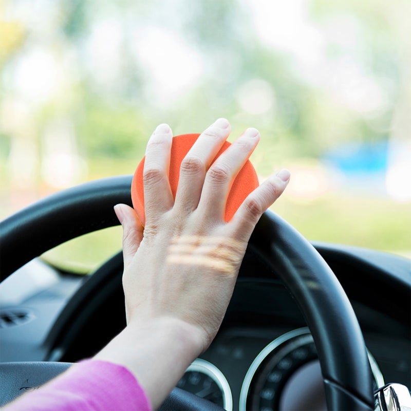 🚗 طقم تلميع السيارات للشمع والختم مع وسادات إسفنج متعددة الاستخدامات - Image 3