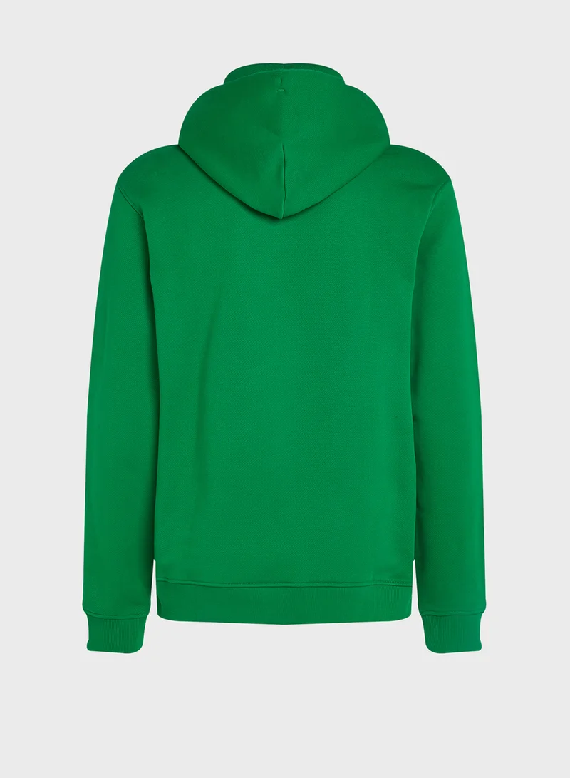 تومي جينز Logo Badge Hoodie