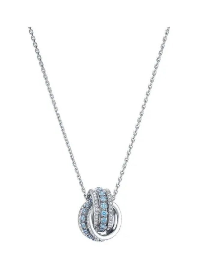 Generic Swarovski Further Rhinestone Studded Pendant Necklace  - Image 2