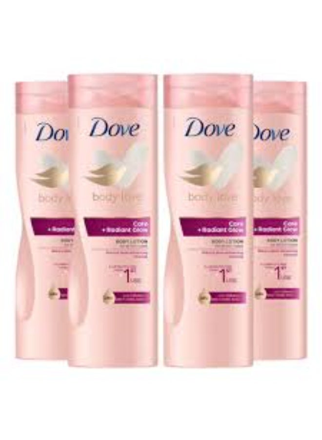 دوف لوشن الجسم دوف راديانت جلو لجميع أنواع البشرة 400 مل - Image 4