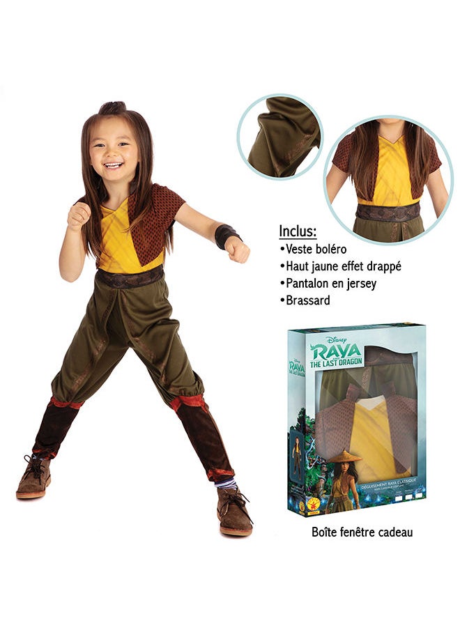 Rubies Costume Official Disney Rayaand The Last Dragon Deluxe Girls Costume Box Set  - Image 2