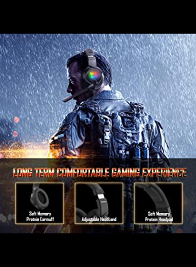 Wired Over-Ear Gaming Headphone With Microphone For PS4/PS5/XOne/XSeries/NSwitch/PC - Image 5