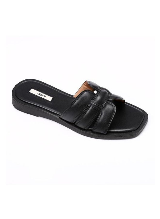 Simple &Amp; Plain Leather Slip On Flat Slippers - pzsku/Z64AC8CD475F17A657E99Z/45/_/1721817103/31270716-3a1c-4293-89fa-b08516e57963