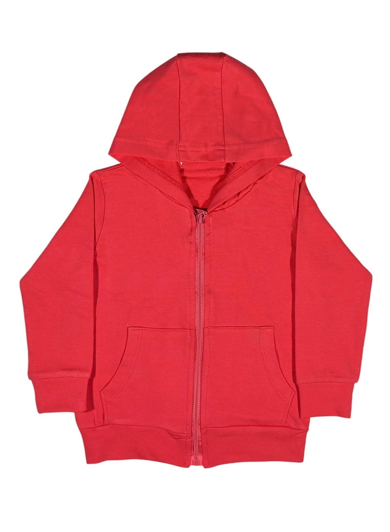 Baby Co. Pink Light Sports Jacket (Zip-up Hoodie)  - Image 1