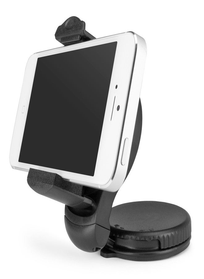BoxWave TinyMount - Universal Windshield Dashboard Car Mount, Fully Adjustable, 360 Degree Rotatable Windshield Car Mount Holder for Smartphones - Apple iPhone 5 4S 4, Samsung Galaxy S4, Galaxy Note 2, HTC One, Blackberry Z10, LG Nexus 4 Car Mount - Image 4