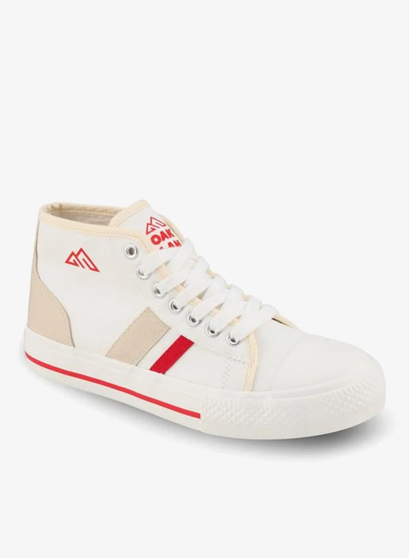 شو اكسبرس Women Striped Lace-Up Sneakers