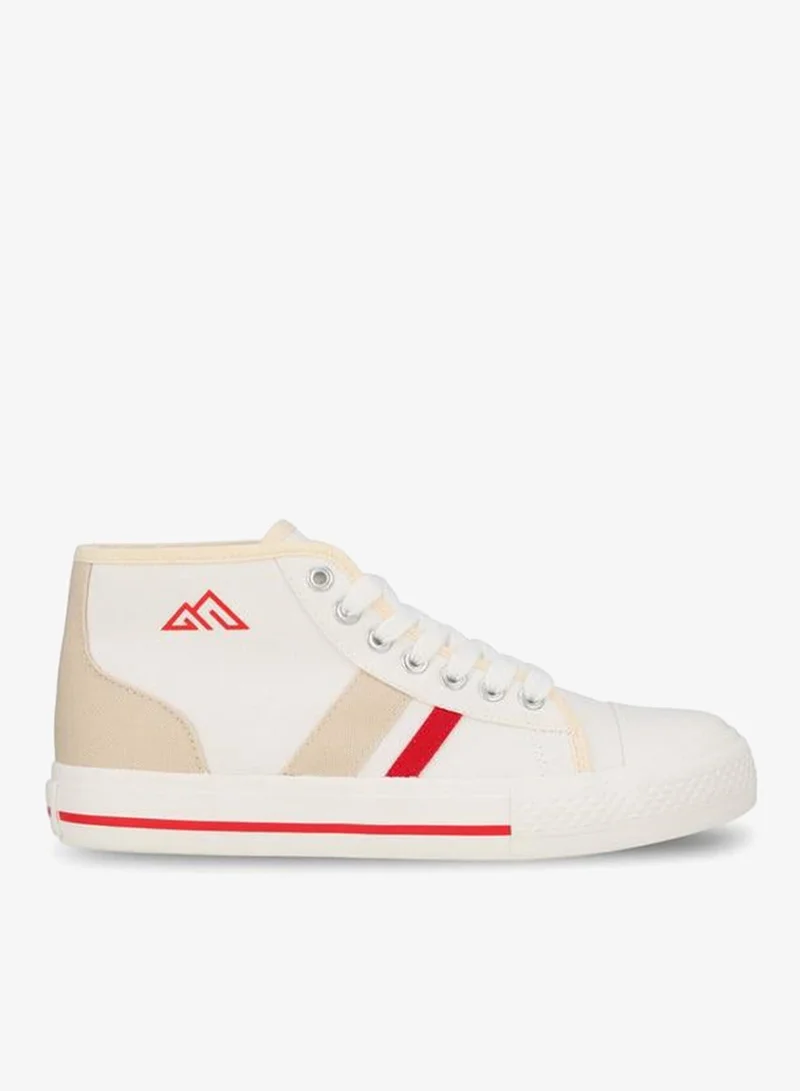شو اكسبرس Women Striped Lace-Up Sneakers