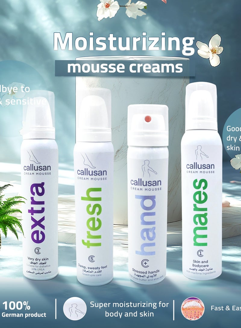 CALLUSAN CALLUSAN Cream Mousse 75ML – Intense Hydration & Care for Soft, Smooth Hands | Shea Butter & Aloe Vera  - Image 3