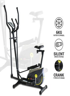 PowerMax Fitness EH-250S Elliptical Cross Trainer with Hand Pulse, Adjustable Resistance and LCD Display, Home Gym Workout Machine for Cardio Training - pzsku/Z64ACC9C8B7B8876D0394Z/45/_/1696935865/abbd0853-377a-4a60-9cc4-d0dfb1fccf06