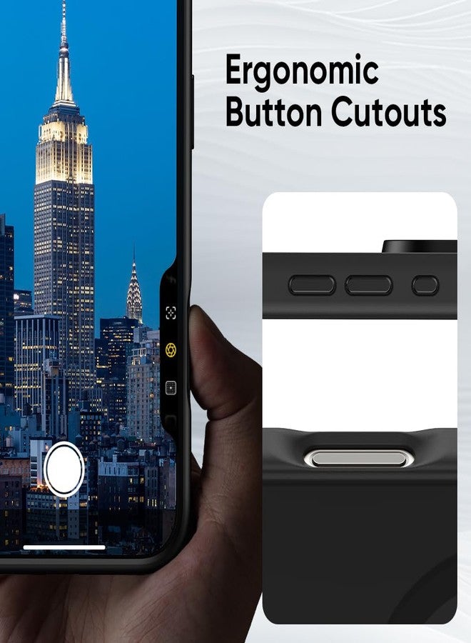 FLOLAB Surtect Tri-Fusion Magnetic for iPhone 16 Case Protective Slim Design Magsafe Compatible Military Grade - Full Black - Image 4