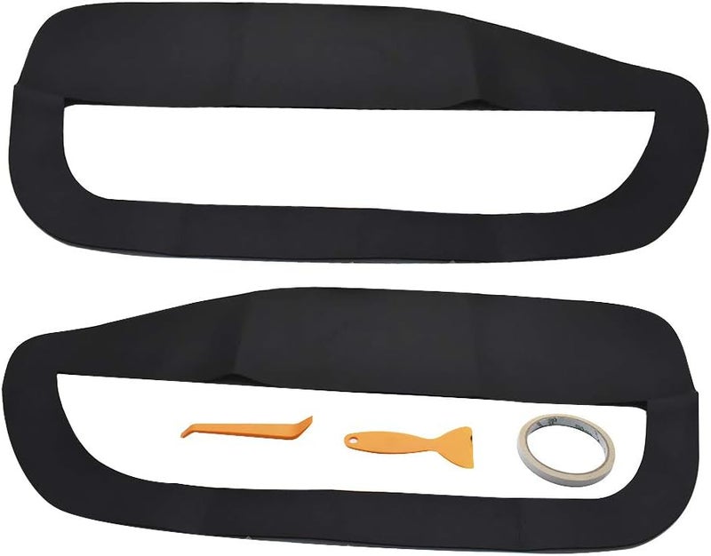 SEBLAFF Car Door Panel Insert Covers for Mustang 2005-2009 - Image 3