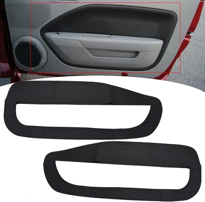 SEBLAFF Car Door Panel Insert Covers for Mustang 2005-2009 - Image 5