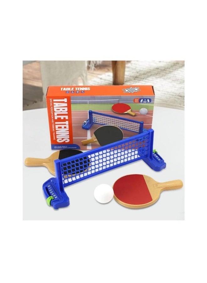 Table Tennis Set – 2 Bats, 3 Balls, Net & 2 Scoreboards - Image 2