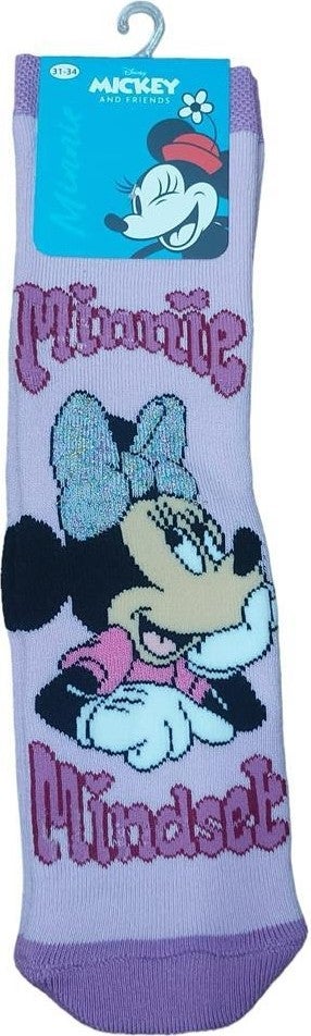 Çimpa Minnie Mouse Non-Slip Winter Towel Children's Socks - Image 2
