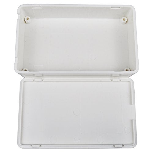 Pinfox 5 pack Electronic Prototype ABS Plastic Junction Project Box Enclosure 100mm by 60mm by 25mm for Portable, Arduino DIY (White) - Image 5