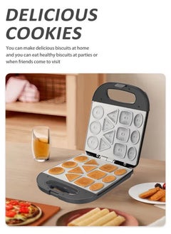 Hoffmans Cookies Maker, Biscuit Maker, 1400W Non-Stick Scones Maker Machine for Makes 13 Cookies,Kid-Friendly Breakfast, Snacks, HM-3020  - Image 2