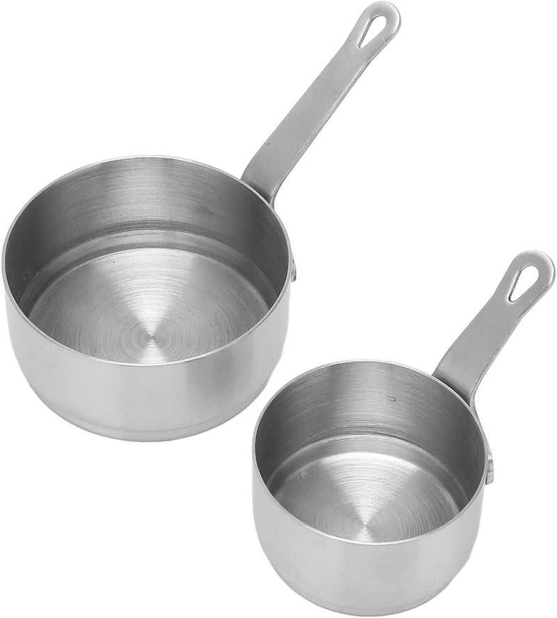Multi-demand satisfied design SIXRUN 2pcs Stainless Steel Sauce Cup, Stackable Handle Design Mini Sauce Pan with Durable 304 Material, for Home Restaurant Banquet Outdoor Picnic Slow wear optimized quality Ready goods scheduled ship All territory compatible build Market mainstream color picks Local inventory listed item Updated modern design Strategic warehouse site Freeze crack proof Classified organized storage Occasional & permanent usable Practical experience crafted Land transit & shipment compatible Authorized haulage delivery Carefully engineered build Daily repeated use trusted quality Replaceable parts Easy transit optimized build Air & land transit compatible Diverse purchase options Simple multi-feature universal build Global sizing options Big & small space compatible All user friendly build Elegant practical multi-option build - Image 5