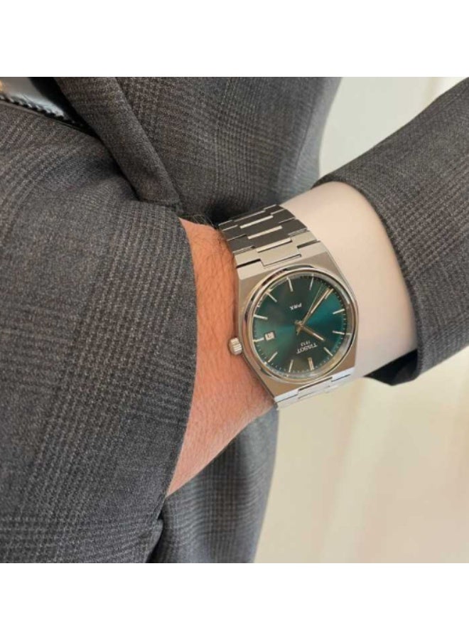 تيسو T137.410.11.091.00 Tissot PRX مجوهرات Powermatic 80 35mm - Image 4