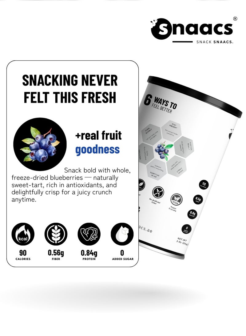 SNAACS Whole Blueberries | No Added Sugar fdrgfbc - Image 3