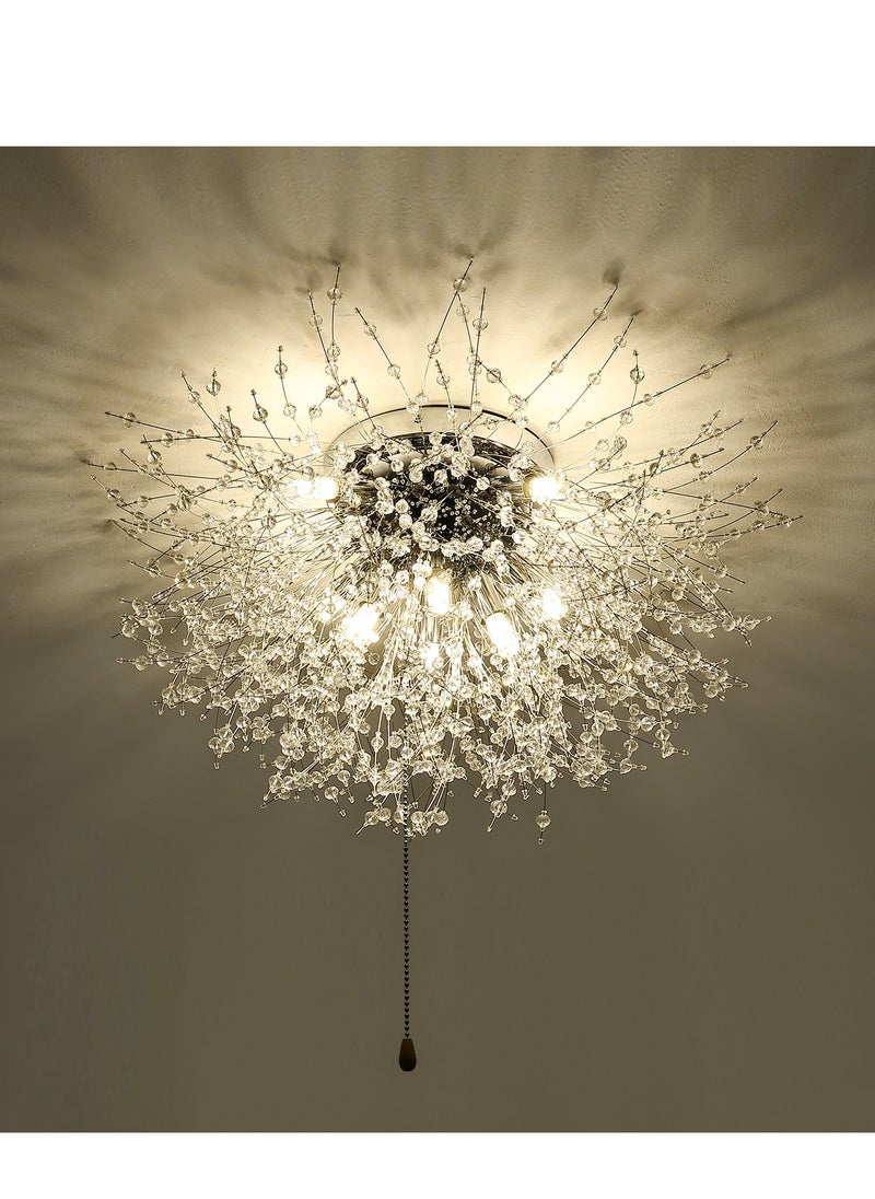 Crystal LED Ceiling Light Modern Firework Chandeliers