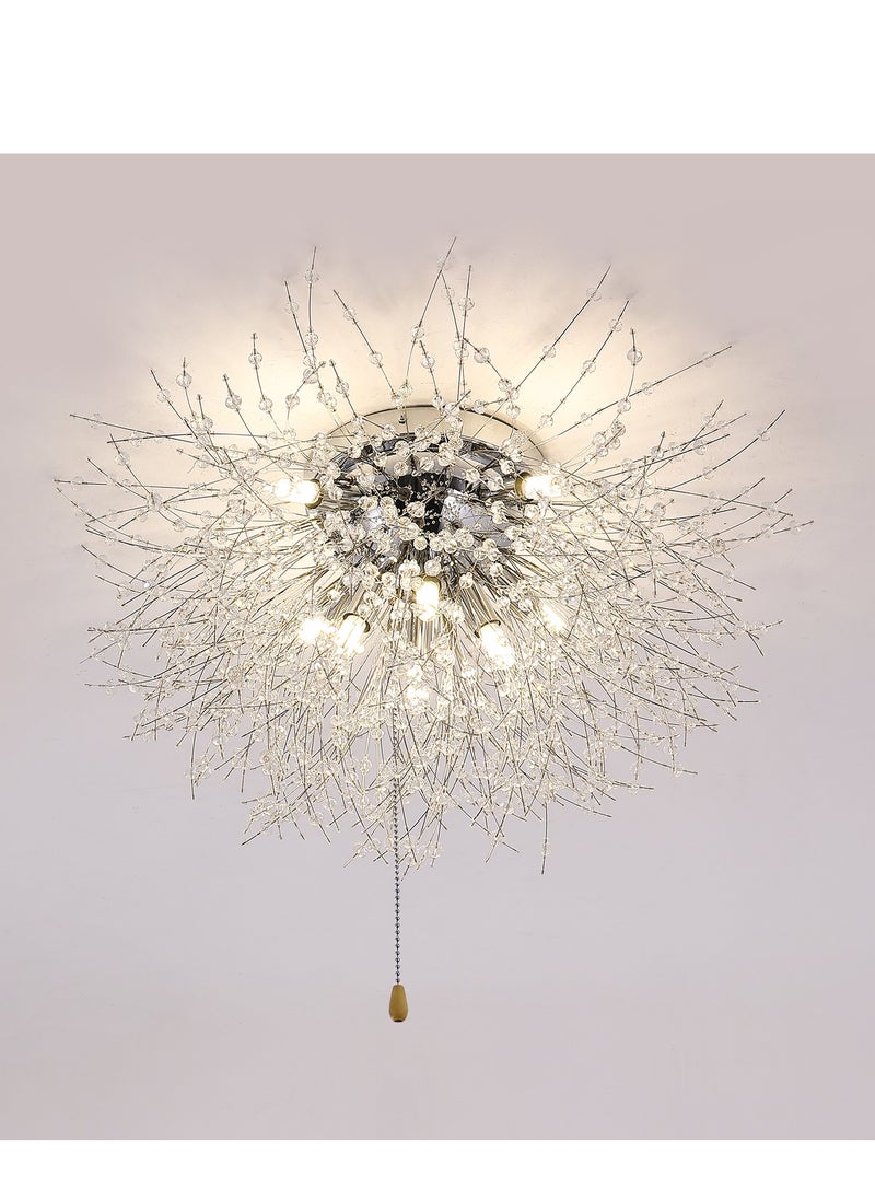 Crystal LED Ceiling Light Modern Firework Chandeliers
