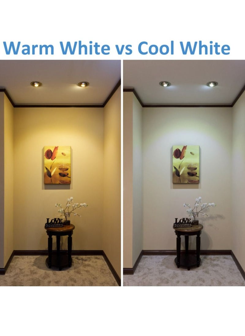 HIPPOLED - Pack of 3 LED Bulb DKS 5W 3000K Warm White  High Efficiency Cost Saving Light - Image 1