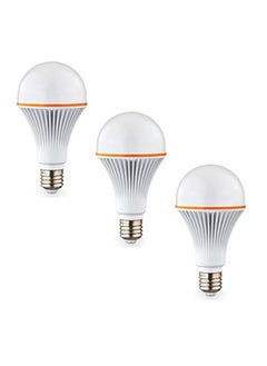Pack of 3 LED Bulb DKS 5W 3000K Warm White  High Efficiency Cost Saving Light