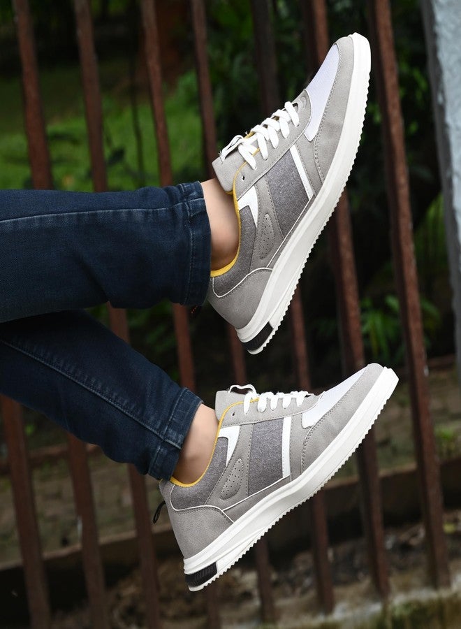 كروزر حذاء رياضي رجالي من كروزر، طراز أوريليوس الرمادي، مقاس 9 بريطاني (2506-4) - Image 2