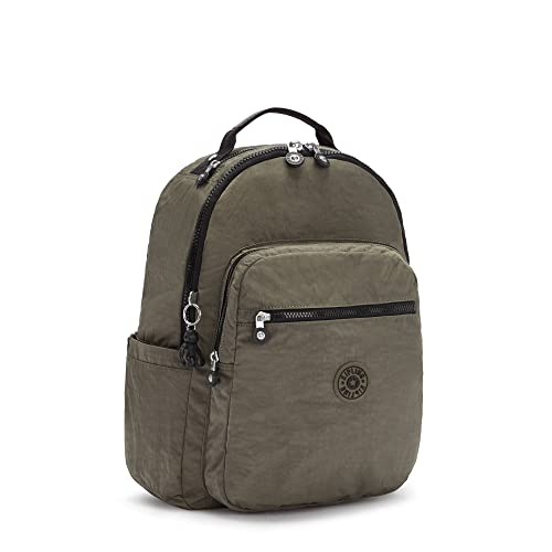 KIPLING KIPLING حقيبة ظهر كمبيوتر محمول للنساء من كيبلينغ سيول 15 بوصة، متينة، واسعة مع أحزمة كتف مبطنة، جيب حماية مدمج - Image 2