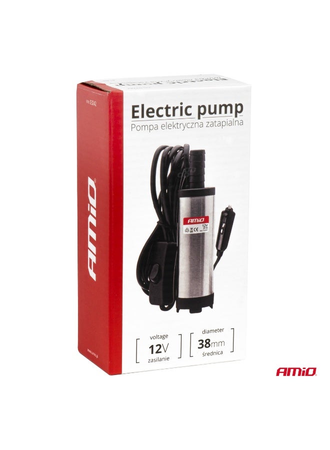 AMIO 12V Submersible Diesel Transfer Pump 38mm with Cigarette Lighter Plug & On/Off Switch – JH-02 - Image 5
