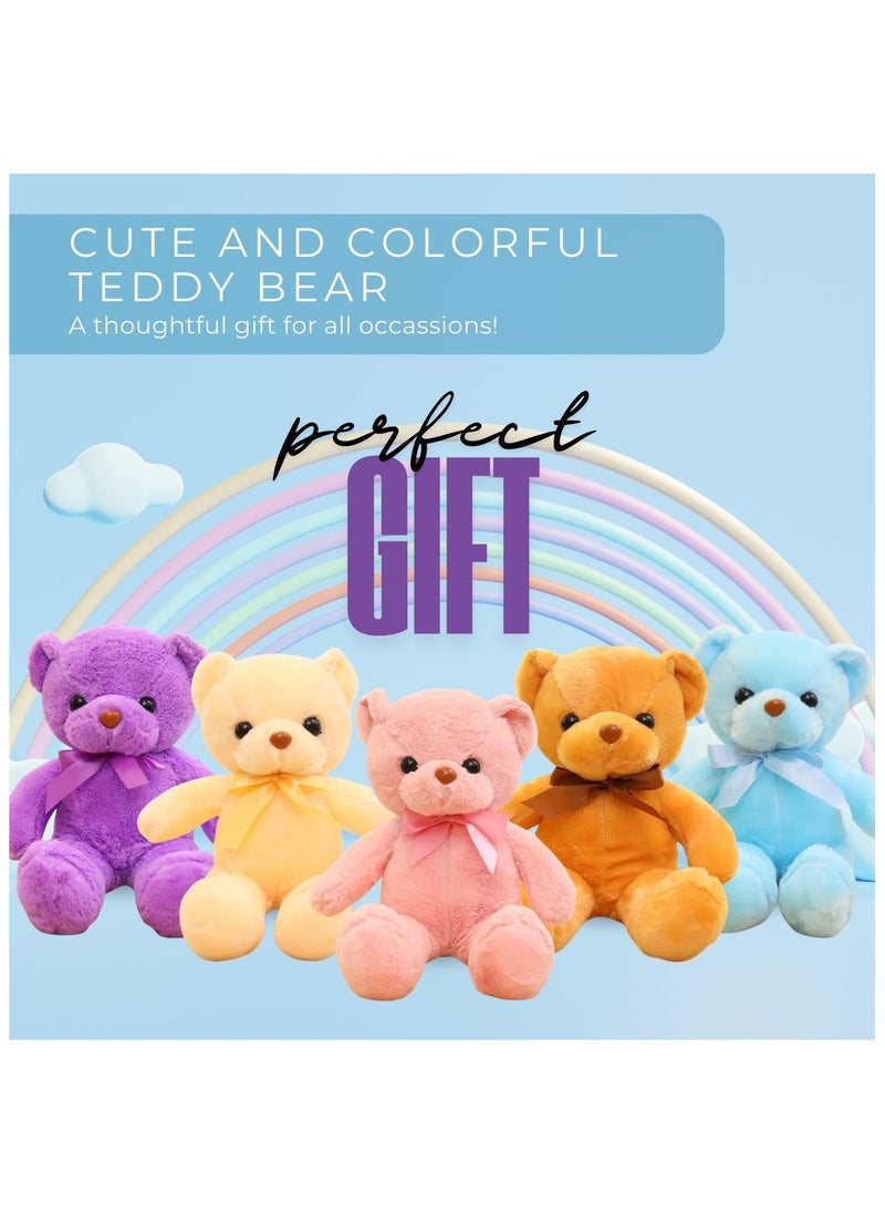 Home Smart Home Smart Cute and Colorful Teddy Bear Toys Assorted Color and Size 40 cm for Girls Friend Couple Wedding Valentine Birthday and Anniversary Gift  - Image 4
