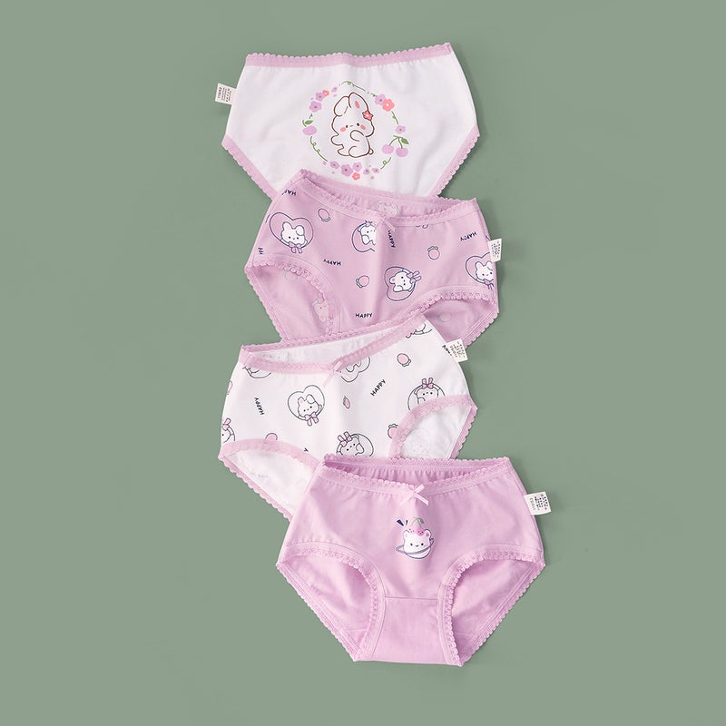 Cotton Kids Underwear Summer Girls Briefs H792/Meng Rabbit SJ259 