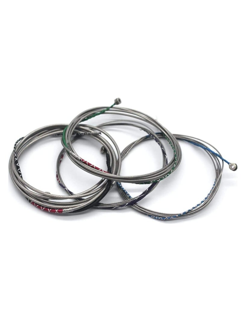 Mike Music Full Set of Cello Strings, Size 4/4 and 3/4 Cello Strings, Steel Core with Alloy Wound, Medium Tension Soft Tone, Full Set A D G and C  - Image 5
