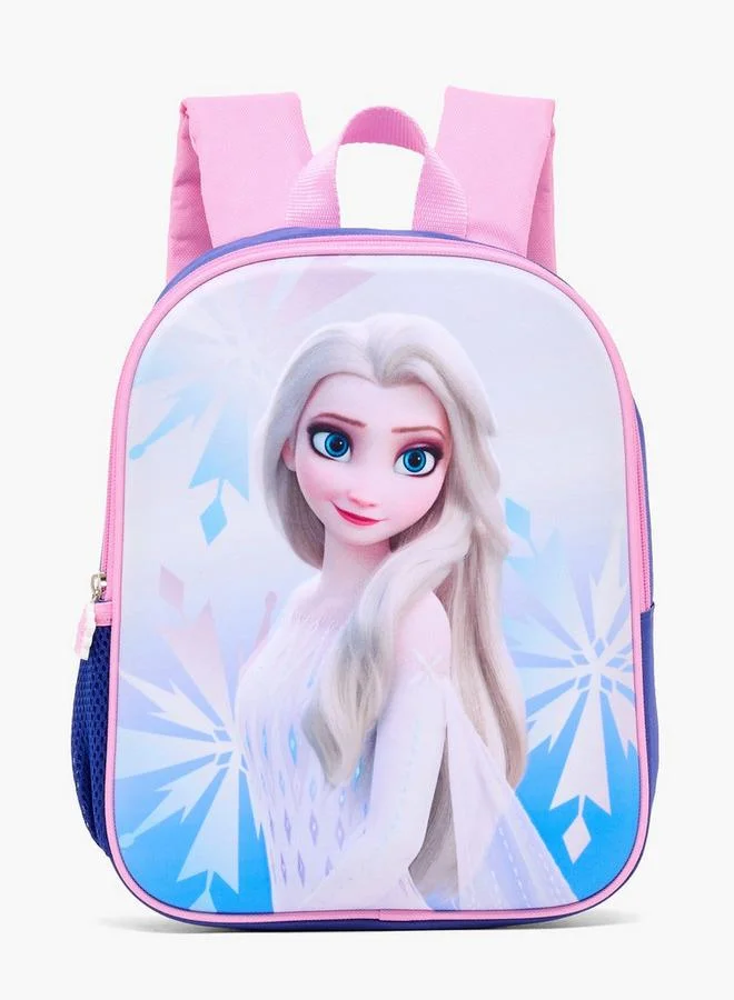 Disney Frozen Print School Backpack For Girls 13+ Years With Zip Closure