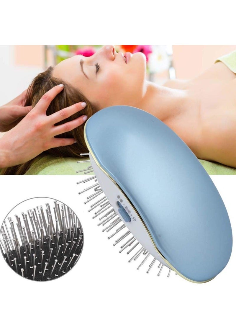 Head Massager for Vibration, Electric Head Massager, Portable Electric Scalp Massage Comb, Anti-Static Scalp Massage Relaxation Stress Relief Hair Scrubber Brush Household Mini Massager - Image 2