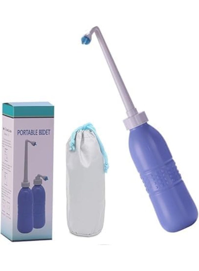 Portable Travel Bidet Sprayer - Handheld Bidet Bottle for Personal Hygiene - Portable Water Sprayer for Bathroom Suitable for Camping, Trips and Outdoor Use. - Image 1