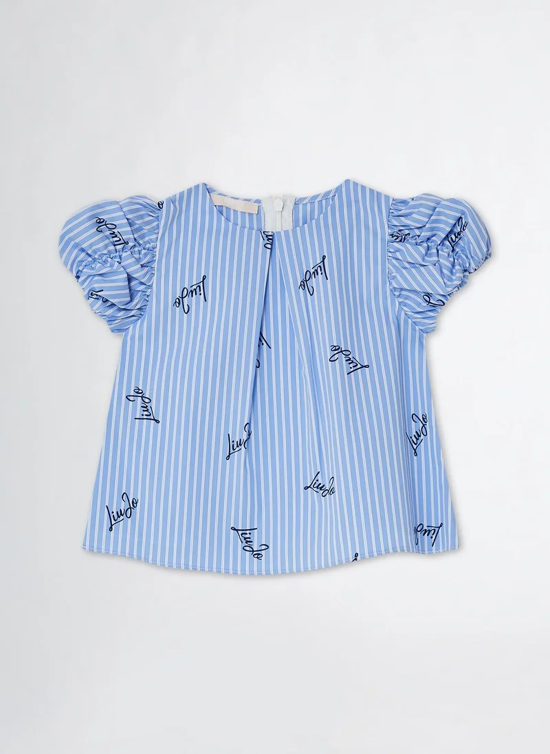 Liu Jo Printed Cotton Top
