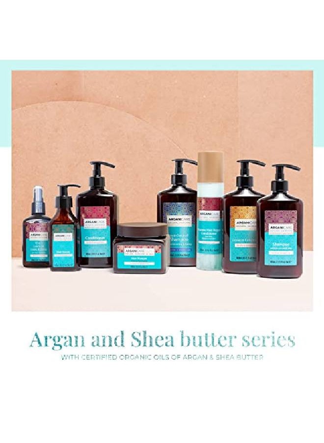 Antidandruff Shampoo With Certified Argan Oil And Shea Butter To Control Itching And Flaking 400Ml