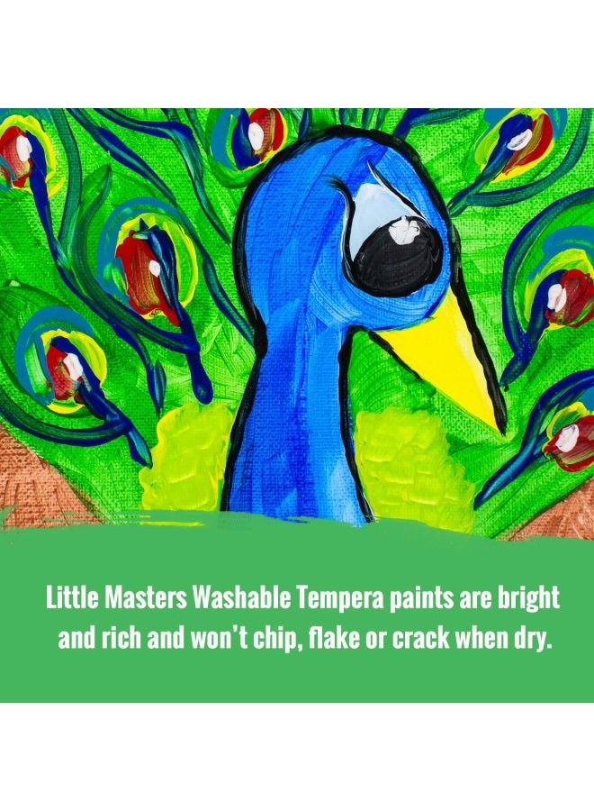 Handy Art Little Masters Washable Tempera Paint 64 Fl Oz Pack Of 1  Blue - Image 4