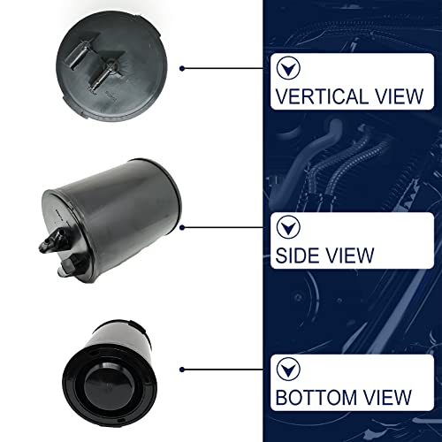 FEXON Vapor Canister ‎911261 215153 17056542 17113148 for Buick Regal Cadillac Seville GMC C15 Chevy Monza C10 Chevette, Compatible with Select Models (Black) - Image 3